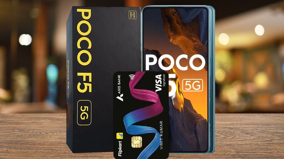 POCO F5 5G Flipkart Axis Bank Credit Card Offer