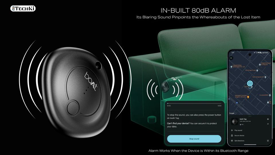 boAt TAG Location Tracking Phone