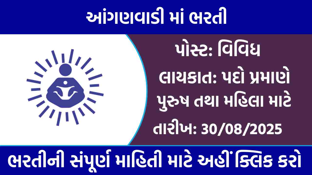 Anganwadi Recruitment 2025