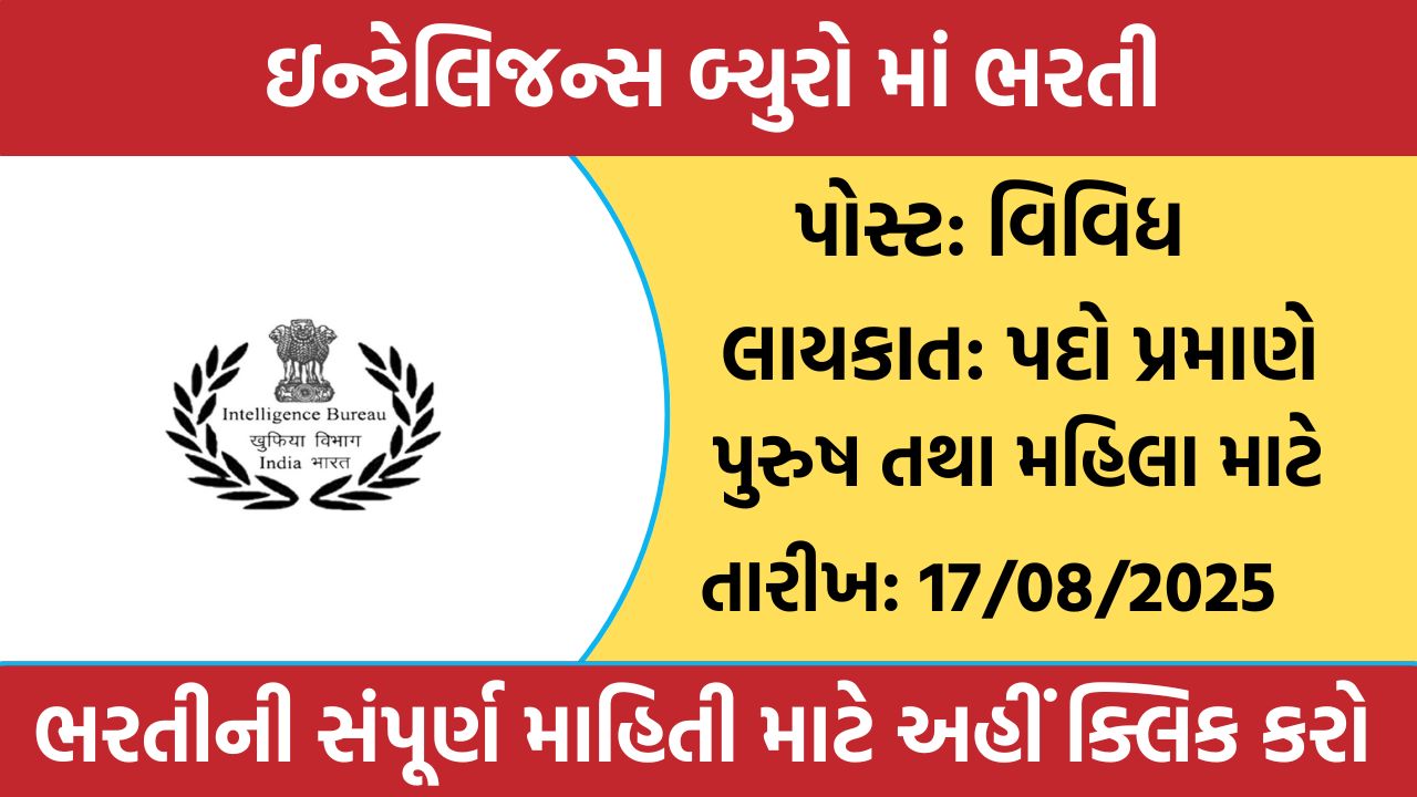 IB Recruitment 2025