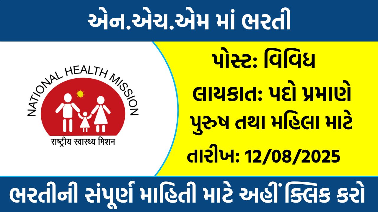 NHM Recruitment 2025