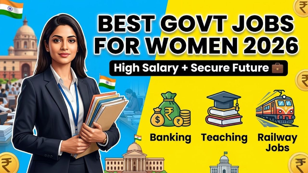 Best Government Jobs for Women in India