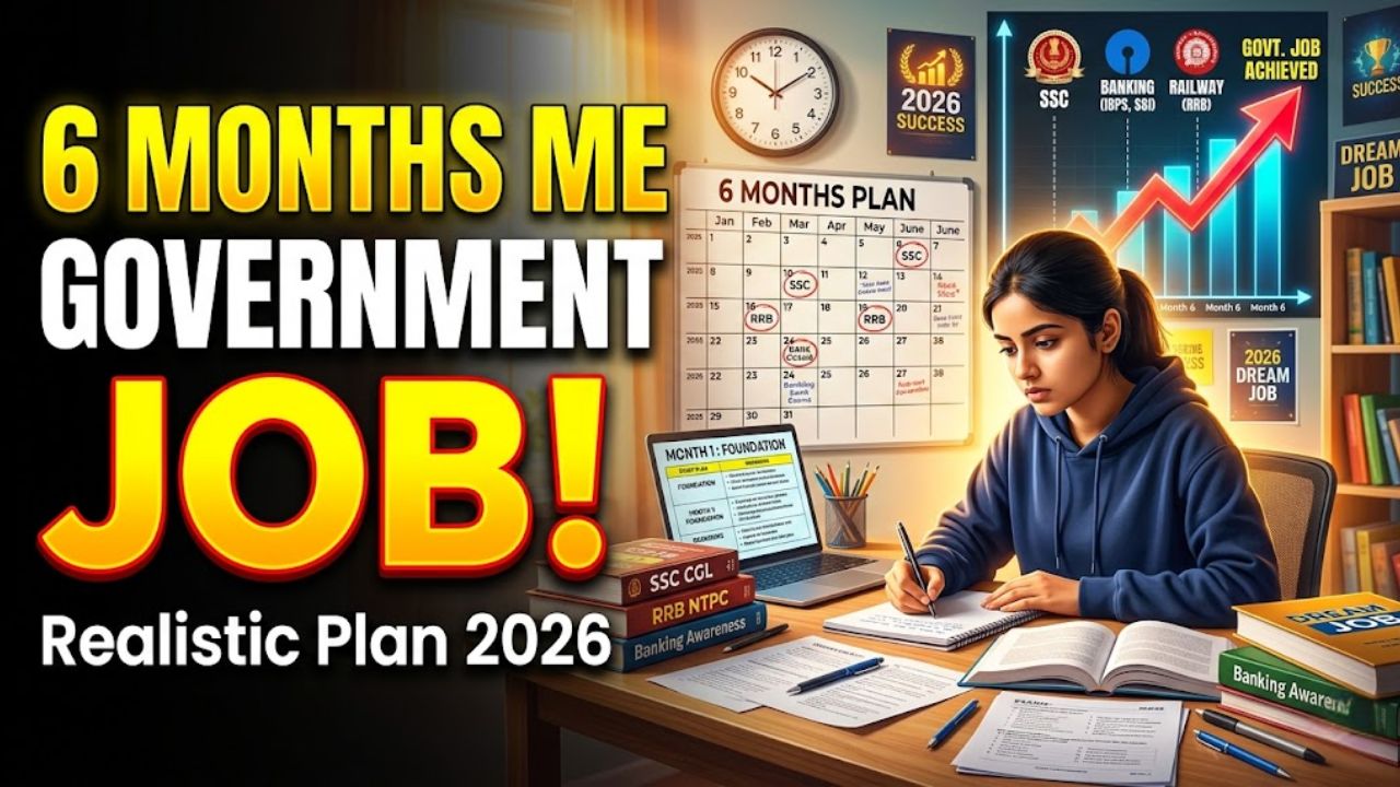 Crack a Government Job in 6 Months