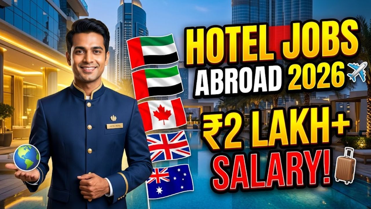 Hotel Jobs Abroad for Indians